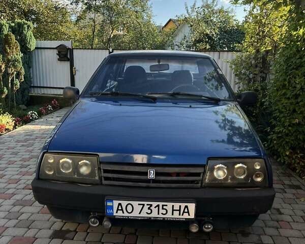 Синій ВАЗ 21099, об'ємом двигуна 1.6 л та пробігом 170 тис. км за 900 $, фото 1 на Automoto.ua