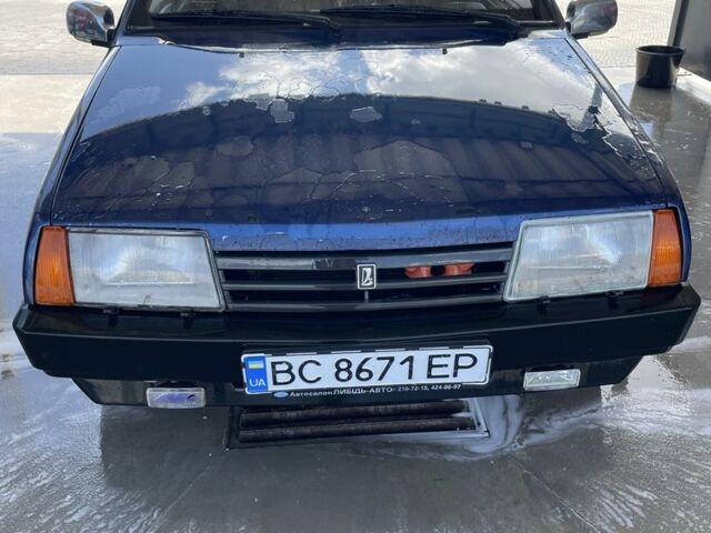 Синий ВАЗ 21099, объемом двигателя 1.5 л и пробегом 224 тыс. км за 1354 $, фото 1 на Automoto.ua