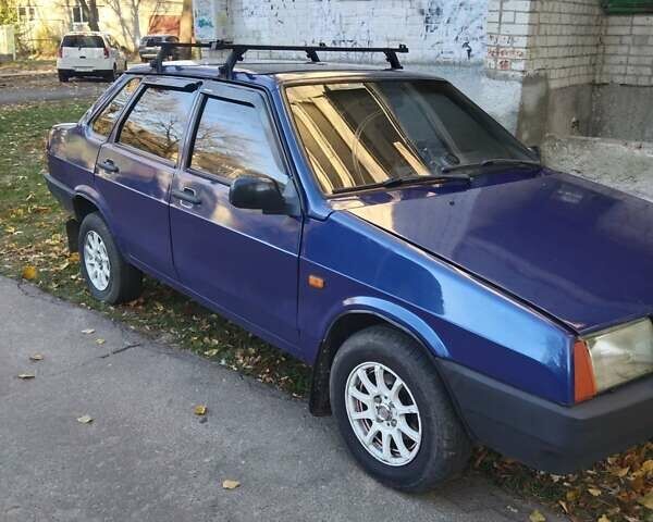 Синій ВАЗ 21099, об'ємом двигуна 1.6 л та пробігом 130 тис. км за 1500 $, фото 1 на Automoto.ua