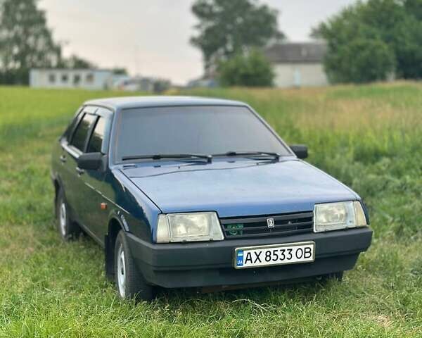 Синий ВАЗ 21099, объемом двигателя 1.5 л и пробегом 172 тыс. км за 2500 $, фото 1 на Automoto.ua