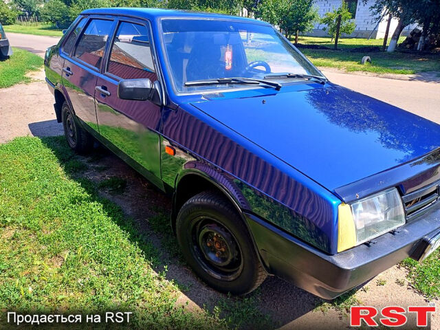 Синій ВАЗ 21099, об'ємом двигуна 1.5 л та пробігом 230 тис. км за 1600 $, фото 1 на Automoto.ua