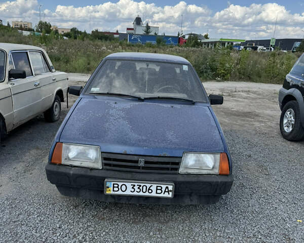 Синий ВАЗ 21099, объемом двигателя 1.5 л и пробегом 555 тыс. км за 1100 $, фото 1 на Automoto.ua