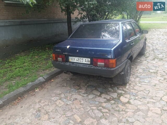 Синий ВАЗ 21099, объемом двигателя 1.5 л и пробегом 340 тыс. км за 2200 $, фото 1 на Automoto.ua
