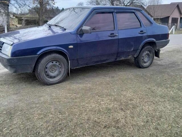 Синій ВАЗ 21099, об'ємом двигуна 1.6 л та пробігом 202 тис. км за 1500 $, фото 1 на Automoto.ua