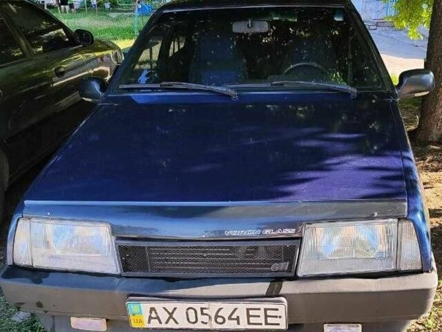 Синий ВАЗ 21099, объемом двигателя 1.5 л и пробегом 246 тыс. км за 1700 $, фото 1 на Automoto.ua