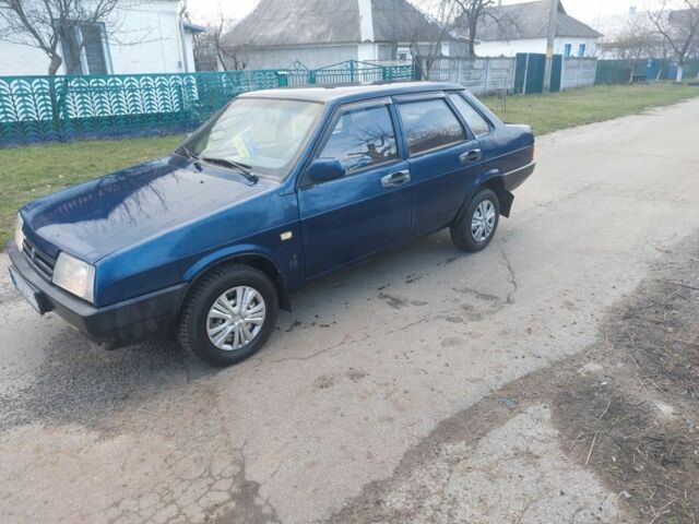 Синій ВАЗ 21099, об'ємом двигуна 1.5 л та пробігом 120 тис. км за 1500 $, фото 1 на Automoto.ua