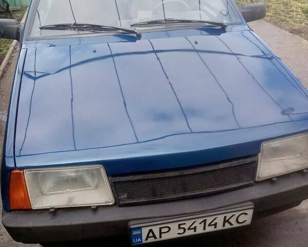 Синий ВАЗ 21099, объемом двигателя 1.6 л и пробегом 400 тыс. км за 2000 $, фото 1 на Automoto.ua