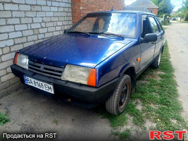 Синий ВАЗ 21099, объемом двигателя 1.5 л и пробегом 300 тыс. км за 500 $, фото 1 на Automoto.ua