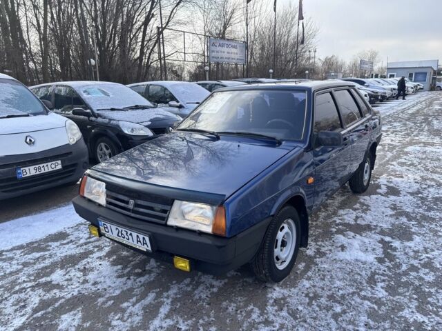 Синій ВАЗ 21099, об'ємом двигуна 1.5 л та пробігом 52 тис. км за 3600 $, фото 1 на Automoto.ua