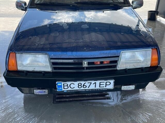 Синій ВАЗ 21099, об'ємом двигуна 1.5 л та пробігом 224 тис. км за 1300 $, фото 1 на Automoto.ua