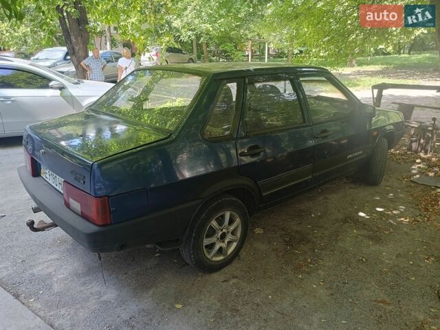 Синій ВАЗ 21099, об'ємом двигуна 1.5 л та пробігом 189 тис. км за 800 $, фото 1 на Automoto.ua