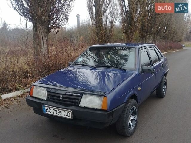 Синий ВАЗ 21099, объемом двигателя 1.5 л и пробегом 298 тыс. км за 1450 $, фото 1 на Automoto.ua