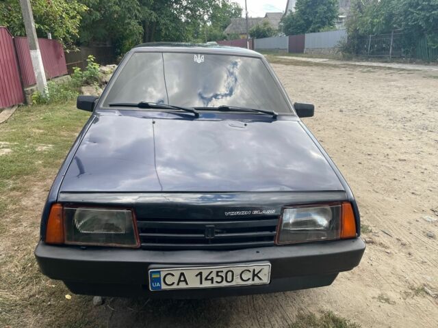 Синій ВАЗ 21099, об'ємом двигуна 1.5 л та пробігом 221 тис. км за 1300 $, фото 1 на Automoto.ua