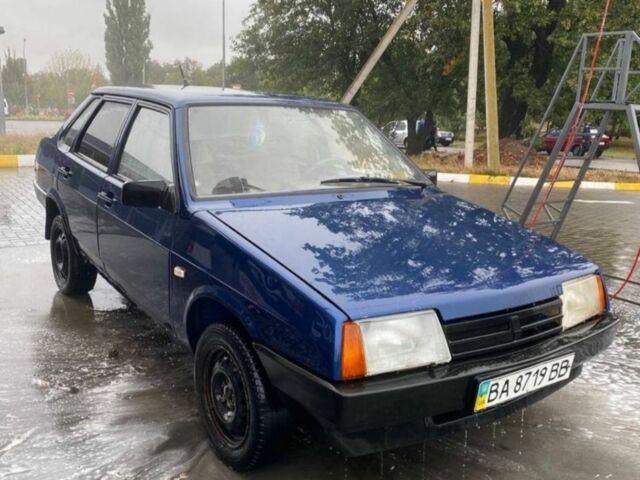 Синий ВАЗ 21099, объемом двигателя 0 л и пробегом 270 тыс. км за 900 $, фото 1 на Automoto.ua