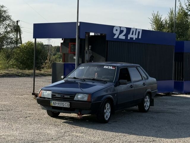 Синий ВАЗ 21099, объемом двигателя 1.5 л и пробегом 220 тыс. км за 1197 $, фото 1 на Automoto.ua