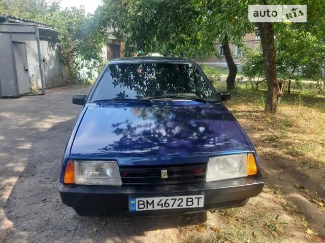Синий ВАЗ 21099, объемом двигателя 1.6 л и пробегом 340 тыс. км за 1500 $, фото 1 на Automoto.ua