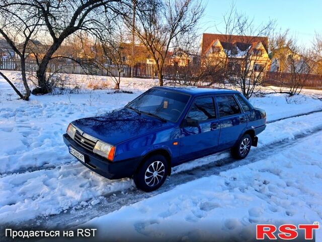Синий ВАЗ 21099, объемом двигателя 1.5 л и пробегом 179 тыс. км за 2250 $, фото 1 на Automoto.ua