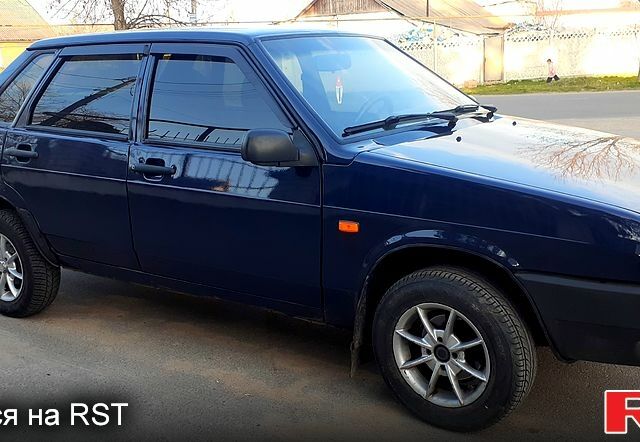 Синій ВАЗ 21099, об'ємом двигуна 1.5 л та пробігом 160 тис. км за 2200 $, фото 1 на Automoto.ua