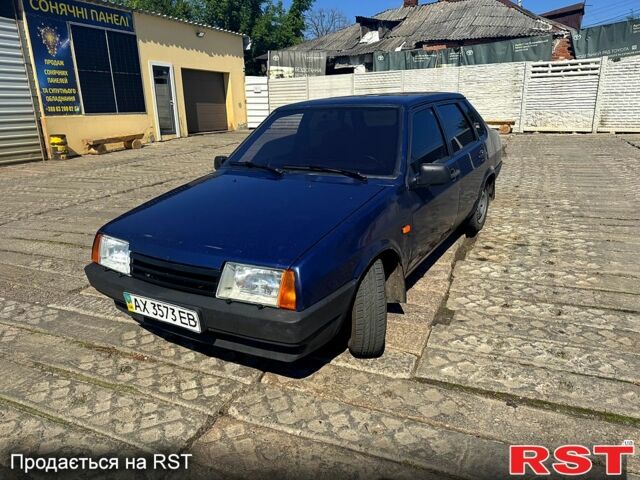 Синий ВАЗ 21099, объемом двигателя 1.5 л и пробегом 0 тыс. км за 800 $, фото 1 на Automoto.ua