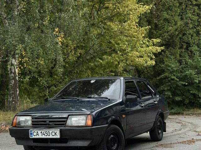 Синій ВАЗ 21099, об'ємом двигуна 1.5 л та пробігом 220 тис. км за 1405 $, фото 1 на Automoto.ua