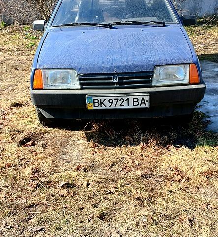 Синий ВАЗ 21099, объемом двигателя 1.5 л и пробегом 169 тыс. км за 1300 $, фото 1 на Automoto.ua