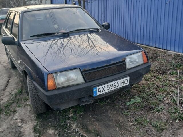 Синій ВАЗ 21099, об'ємом двигуна 1.5 л та пробігом 270 тис. км за 1600 $, фото 1 на Automoto.ua