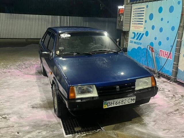 Синий ВАЗ 21099, объемом двигателя 1.5 л и пробегом 3 тыс. км за 347 $, фото 1 на Automoto.ua