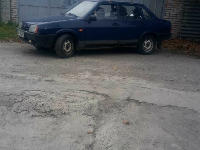 Синій ВАЗ 21099, об'ємом двигуна 1.5 л та пробігом 3 тис. км за 600 $, фото 1 на Automoto.ua