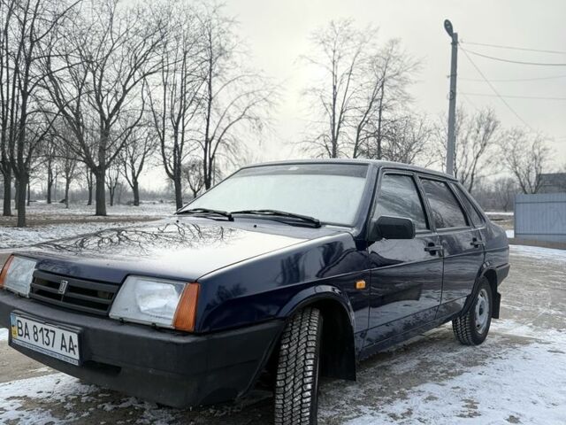 Синий ВАЗ 21099, объемом двигателя 1.5 л и пробегом 68 тыс. км за 2970 $, фото 1 на Automoto.ua