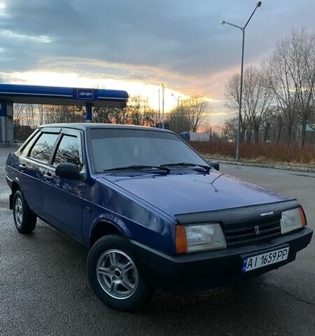 Синій ВАЗ 21099, об'ємом двигуна 1.5 л та пробігом 140 тис. км за 1500 $, фото 1 на Automoto.ua