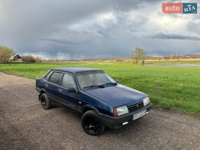 Синій ВАЗ 21099, об'ємом двигуна 1.5 л та пробігом 200 тис. км за 1399 $, фото 1 на Automoto.ua