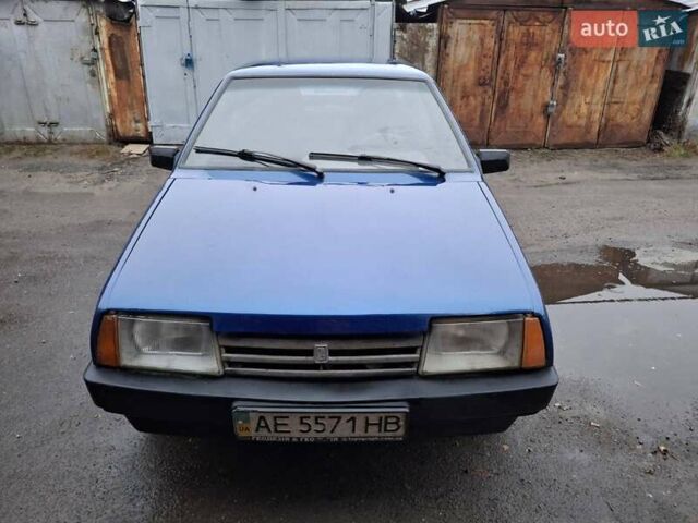 Синий ВАЗ 21099, объемом двигателя 1.5 л и пробегом 340 тыс. км за 1450 $, фото 1 на Automoto.ua