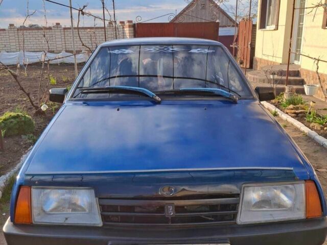 Синий ВАЗ 21099, объемом двигателя 1.5 л и пробегом 213 тыс. км за 1300 $, фото 1 на Automoto.ua