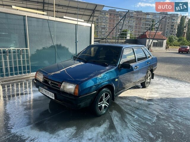Синій ВАЗ 21099, об'ємом двигуна 1.5 л та пробігом 424 тис. км за 1500 $, фото 1 на Automoto.ua