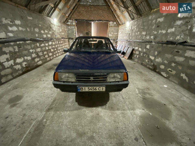 Синій ВАЗ 21099, об'ємом двигуна 1.6 л та пробігом 300 тис. км за 1400 $, фото 1 на Automoto.ua