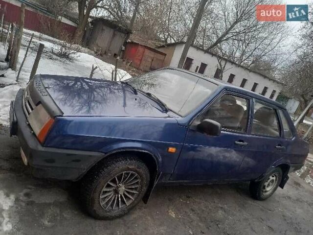 Синій ВАЗ 21099, об'ємом двигуна 1.5 л та пробігом 300 тис. км за 1500 $, фото 1 на Automoto.ua