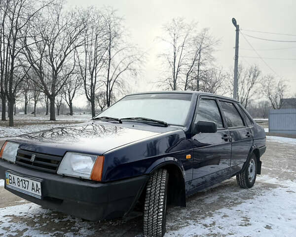 Синій ВАЗ 21099, об'ємом двигуна 1.5 л та пробігом 68 тис. км за 2950 $, фото 1 на Automoto.ua