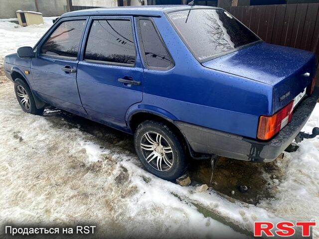 Синій ВАЗ 21099, об'ємом двигуна 1.5 л та пробігом 190 тис. км за 1700 $, фото 1 на Automoto.ua