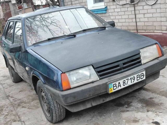 Синій ВАЗ 21099, об'ємом двигуна 1.5 л та пробігом 174 тис. км за 950 $, фото 1 на Automoto.ua