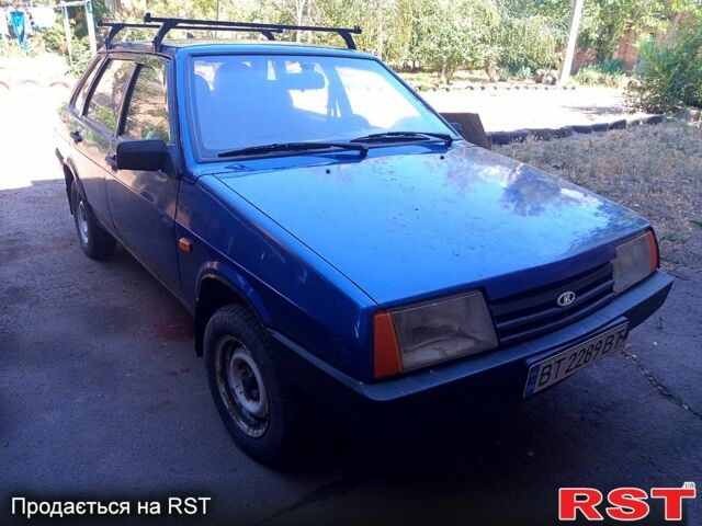 Синий ВАЗ 21099, объемом двигателя 1.5 л и пробегом 0 тыс. км за 850 $, фото 1 на Automoto.ua