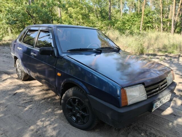 Синій ВАЗ 21099, об'ємом двигуна 1.5 л та пробігом 111 тис. км за 1008 $, фото 1 на Automoto.ua