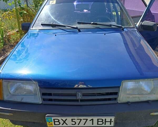 Синий ВАЗ 21099, объемом двигателя 1.5 л и пробегом 196 тыс. км за 2500 $, фото 1 на Automoto.ua