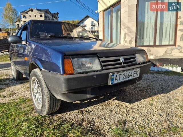 Синій ВАЗ 21099, об'ємом двигуна 1.6 л та пробігом 320 тис. км за 980 $, фото 1 на Automoto.ua