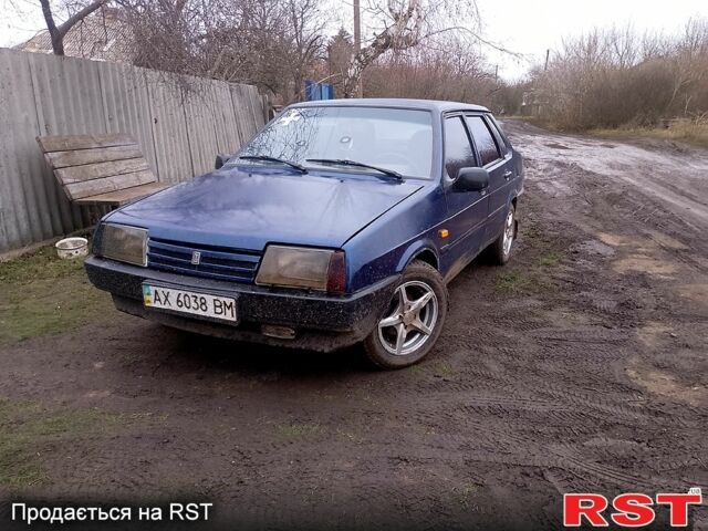 Синій ВАЗ 21099, об'ємом двигуна 1.5 л та пробігом 245 тис. км за 1200 $, фото 1 на Automoto.ua