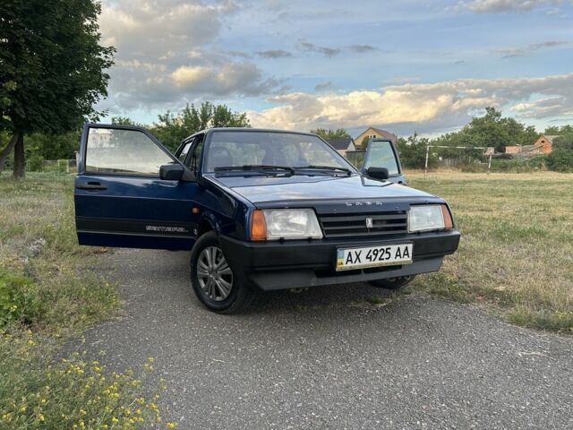 Синий ВАЗ 21099, объемом двигателя 1.5 л и пробегом 128 тыс. км за 1500 $, фото 1 на Automoto.ua