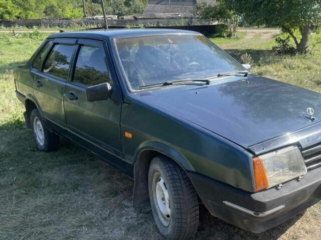 Синий ВАЗ 21099, объемом двигателя 1.5 л и пробегом 236 тыс. км за 850 $, фото 1 на Automoto.ua