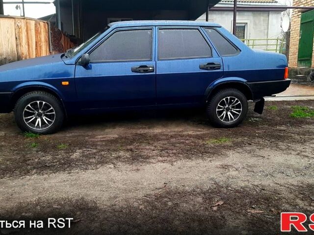 Синій ВАЗ 21099, об'ємом двигуна 1.5 л та пробігом 115 тис. км за 2500 $, фото 1 на Automoto.ua