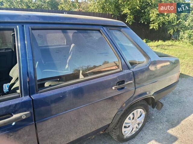 Синій ВАЗ 21099, об'ємом двигуна 1.5 л та пробігом 90 тис. км за 1200 $, фото 1 на Automoto.ua