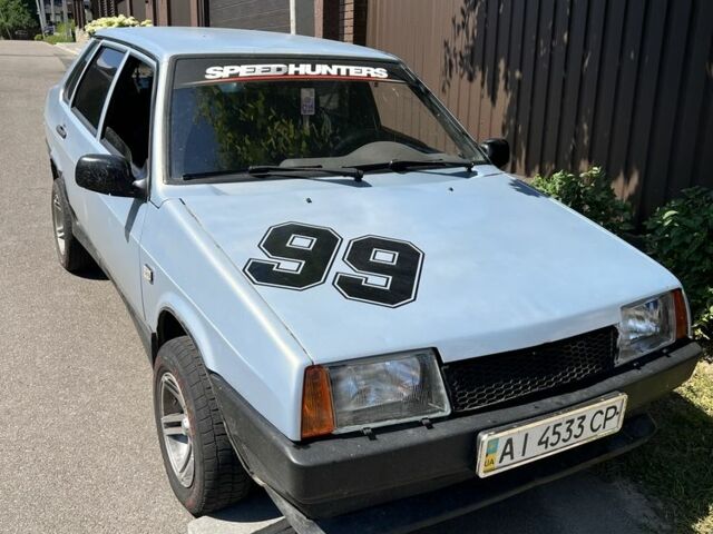Синий ВАЗ 21099, объемом двигателя 1.5 л и пробегом 150 тыс. км за 2500 $, фото 1 на Automoto.ua
