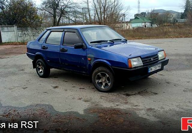 Синій ВАЗ 21099, об'ємом двигуна 1.5 л та пробігом 0 тис. км за 1250 $, фото 1 на Automoto.ua